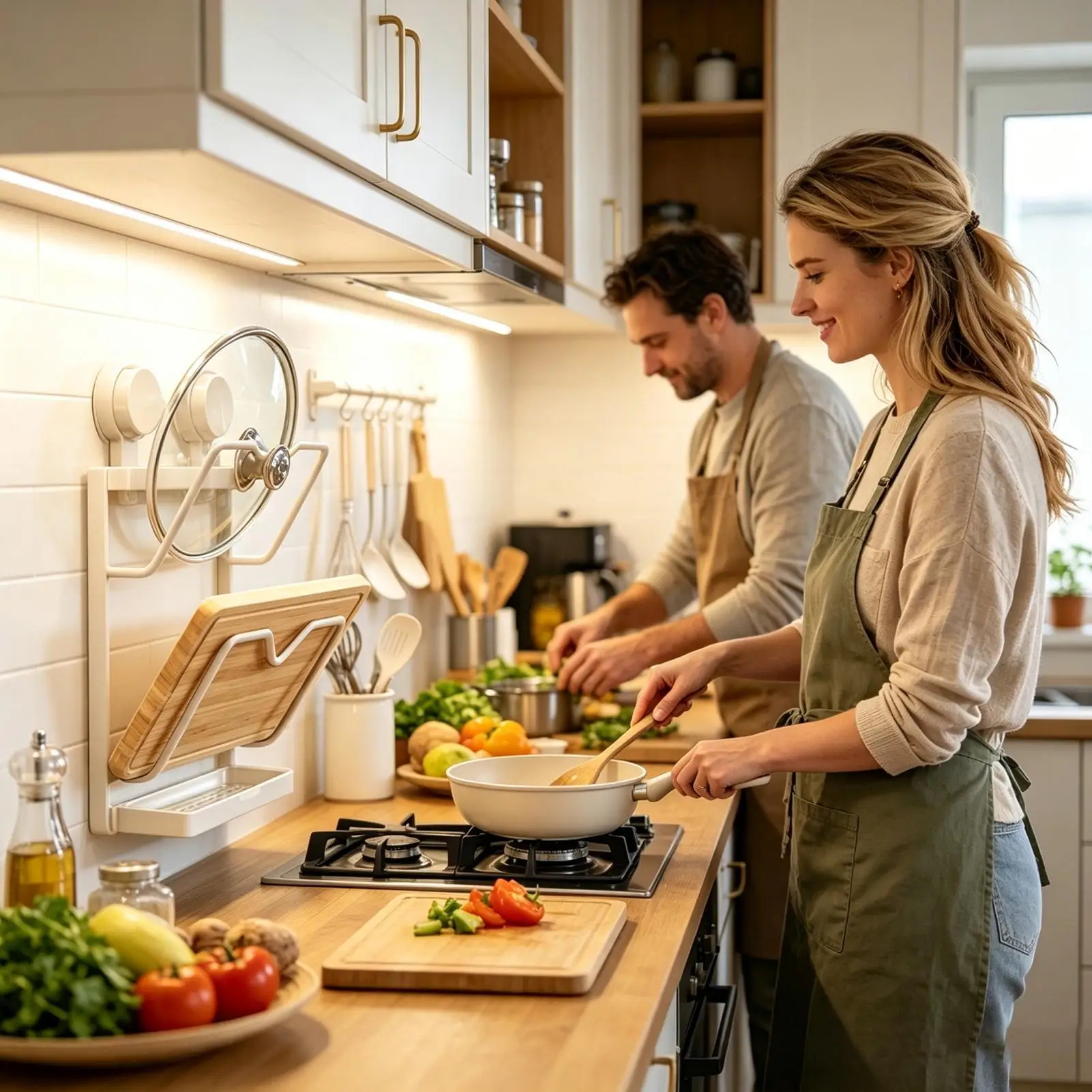 

Suction Cup Pot Lid Holder No Drilling Suction Cup Pot Lid Rack Organizer Holder For Cabinet Pantry Door Cookware Dorm RV Home
