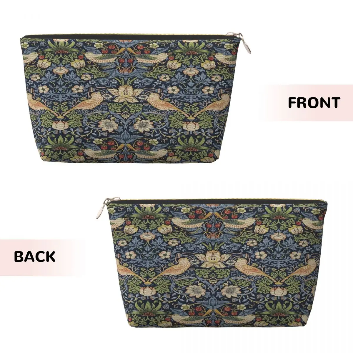 Custom Travel Holland Park William Morris Carpet Print borsa da toilette Cosmetic Makeup Organizer Beauty Storage Dopp Kit Case