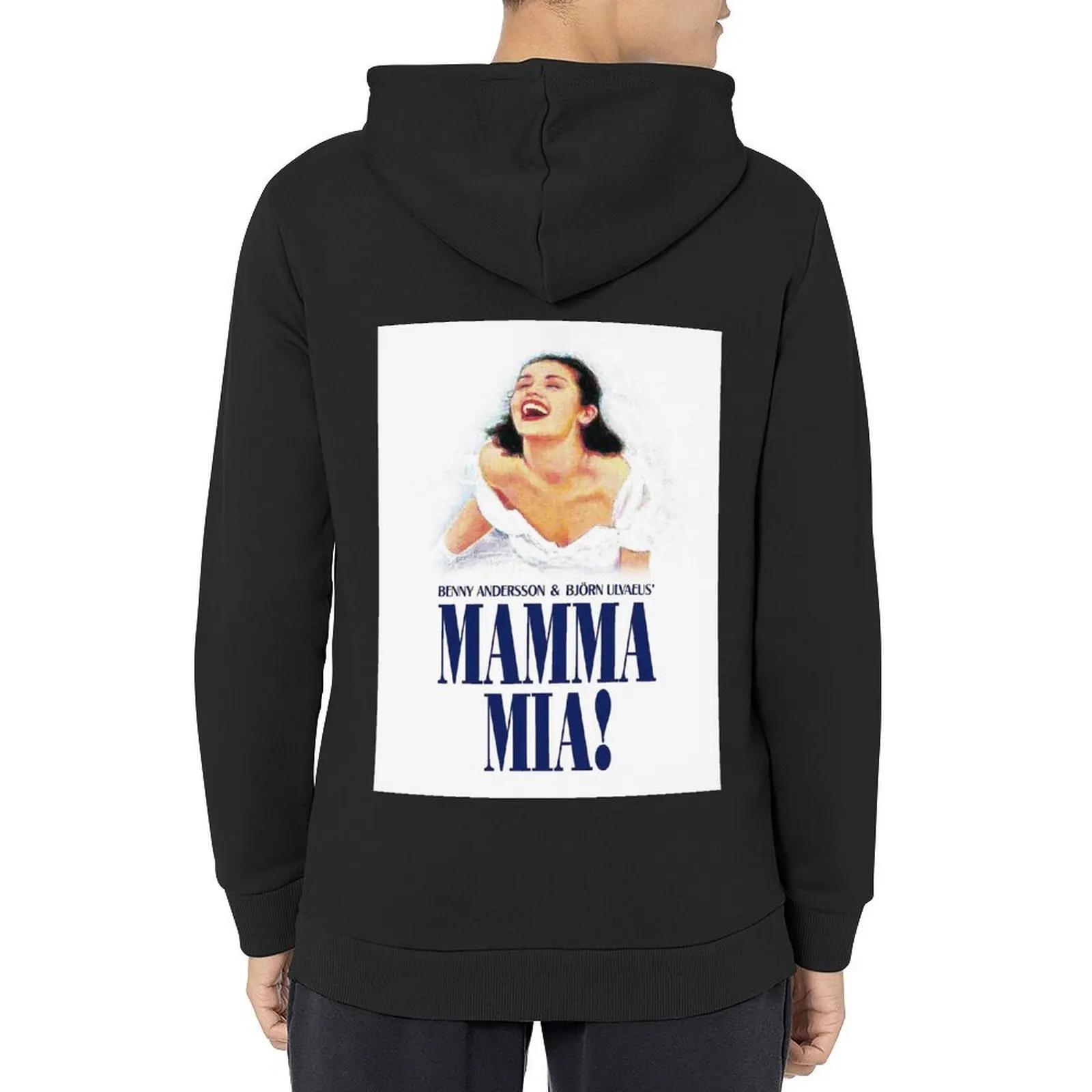 ماما ملصق الفيلم هوديي الملابس الجمالية الخريف سترة الرجال مقنعين قميص أنيمي الملابس الجديدة في هوديس وبلوزات