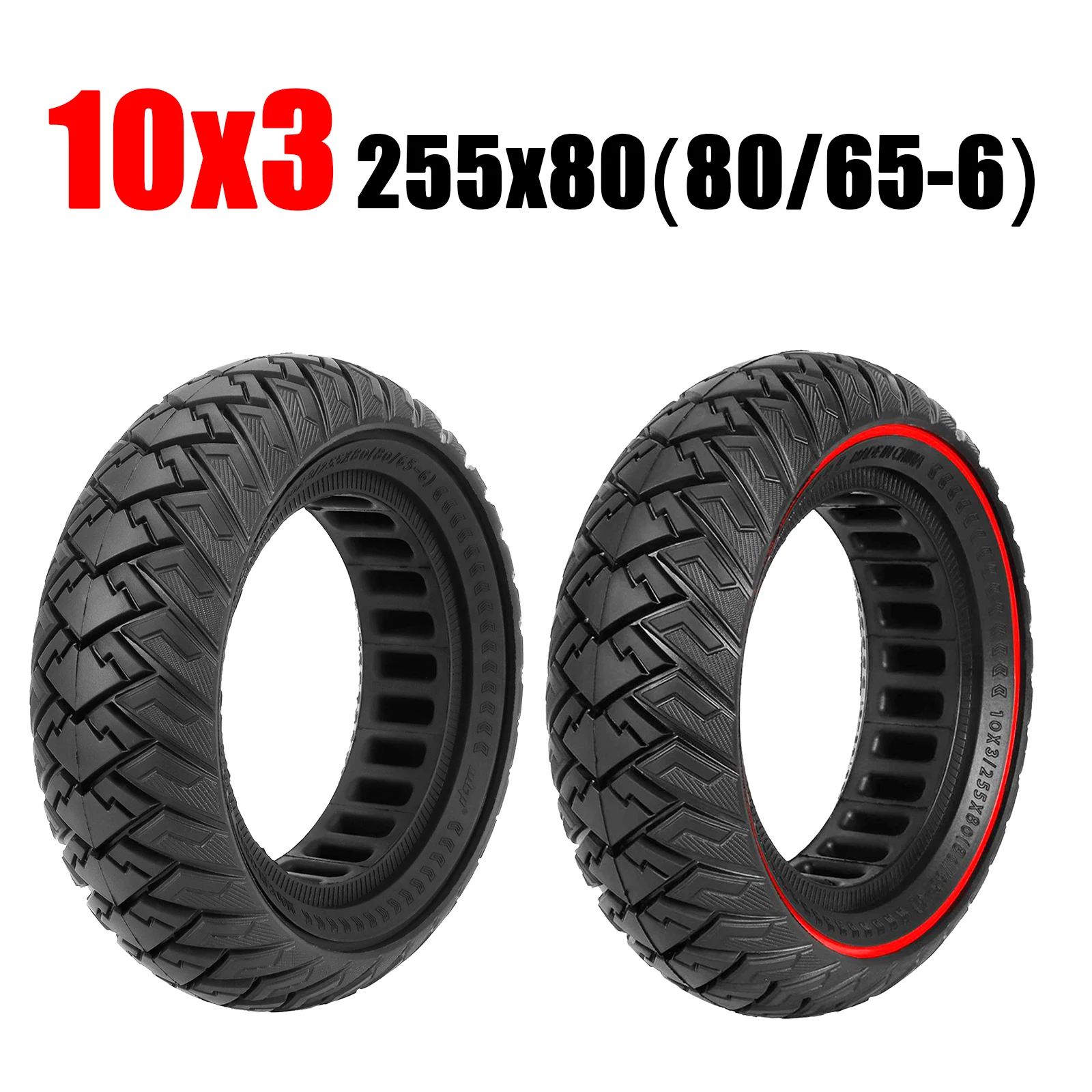 10*3 Solid Tire 10 inch Scooters and 10*3/255*80(80/65-6)  tires for  Zero 10X Kugoo M4 Pro Kaabo Mantis 10 Kaabo Wolf Warrior