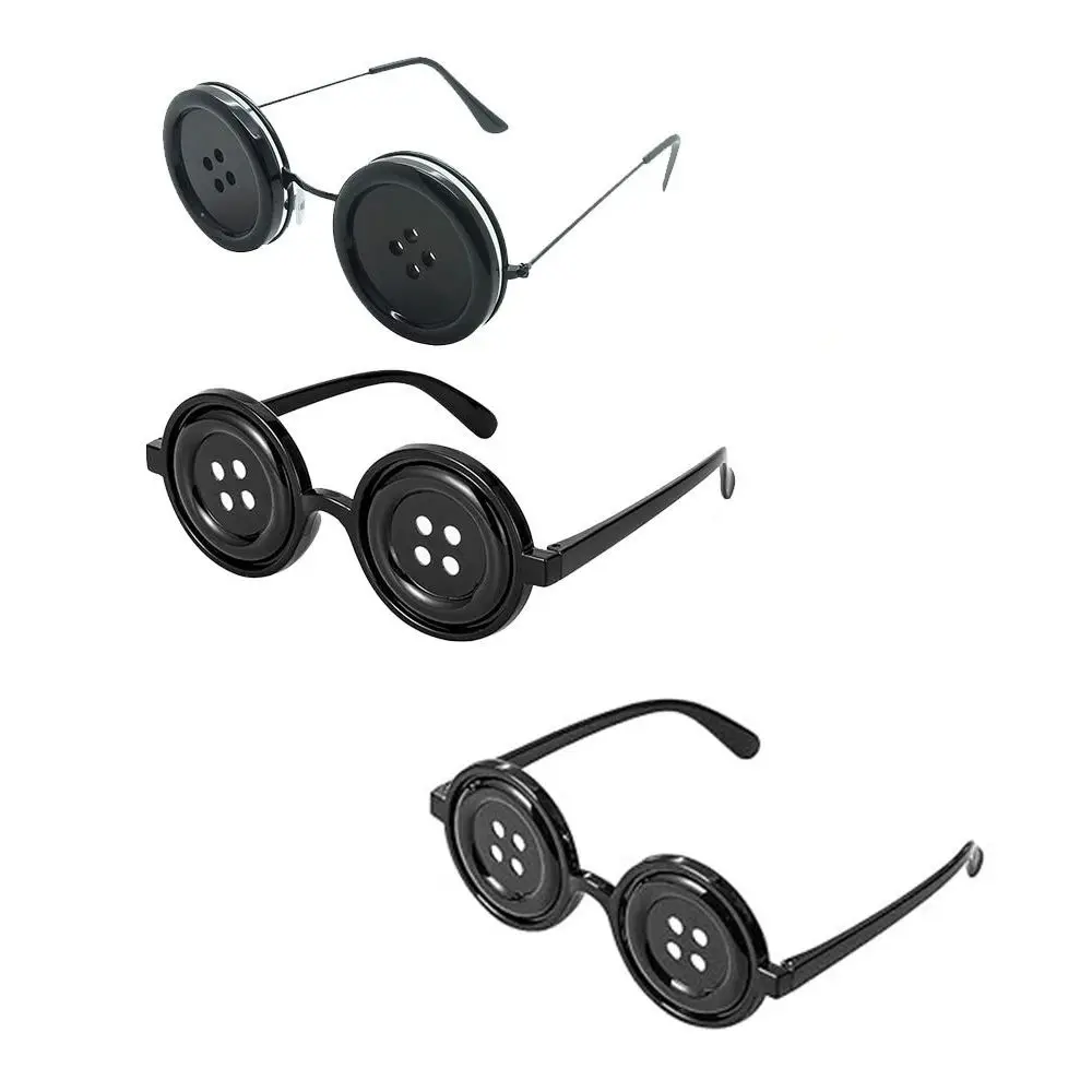Gift Costume Accessory Button Eye Glasses Resin Party Favor Eyewear Eyewear Cosplay Lightweight Halloween Glasses