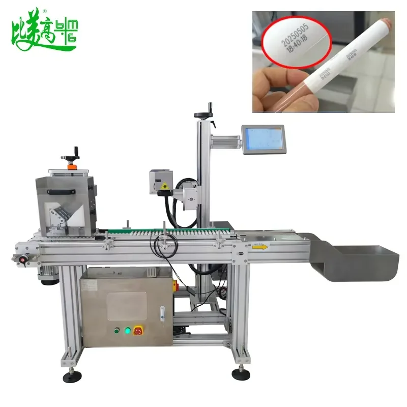 Automatic Pen Positioning Uv Marking Machine Galvo Eyebrow Pencil Marker for Metal Jewelry Keyboard Logo Label