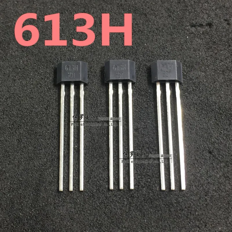 10Pcs/613H tricycle motor Hall sensor, bipolar, two-wheeled electric vehicle Hall element