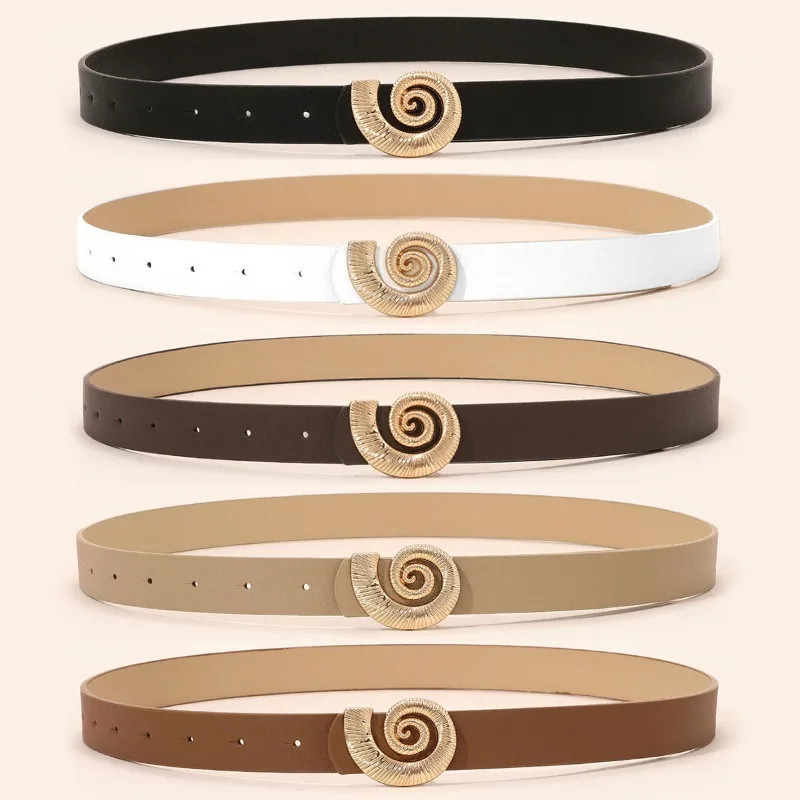 Stylish High-End Versatile Everyday Belt Trendy Minimalist Elegant Casual Commuter-Friendly Niche Denim Women’s Belts