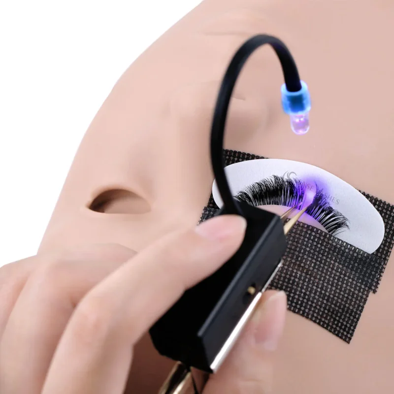 

SENSE LASHES UV LED Tweezer Lamp UV Glue Gel Curing Lamp Touch Control Fits Any Size Tweezer for Eyelash Extensions