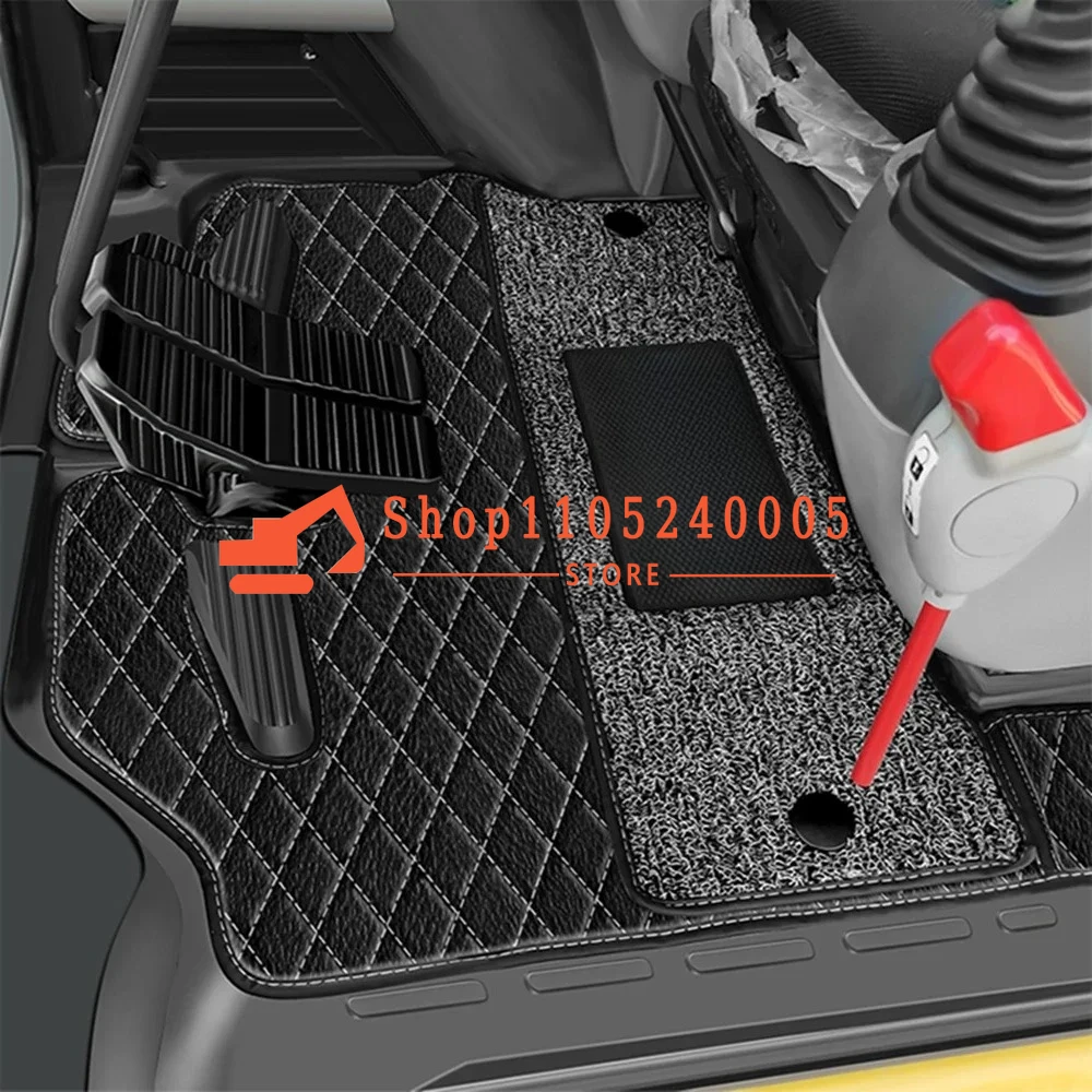 Excavator Foot Mat PC56/60/70/110/120/130/200/300 360 400 450 -6-7-8Cab Carpet  Anti-dirty Pad Durable