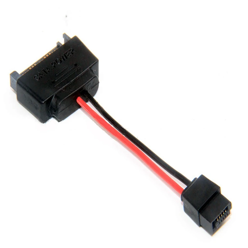 SATA 15Pin Male To 6Pin SATA Cable SATA 15 Pin To 6 Pin Power Adapter Cable For Notebook CDROM 6Pin Adapter Cable