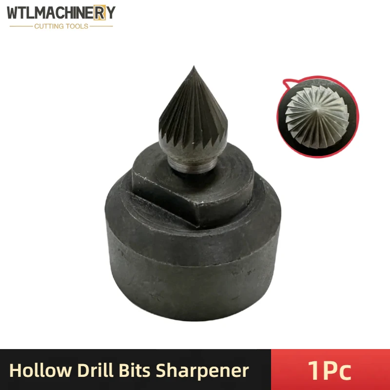 1Pc Hollow Paper Drill Bits Sharpener For Punching Machine Hole Punching Tools Sharpener 3-10mm Drill