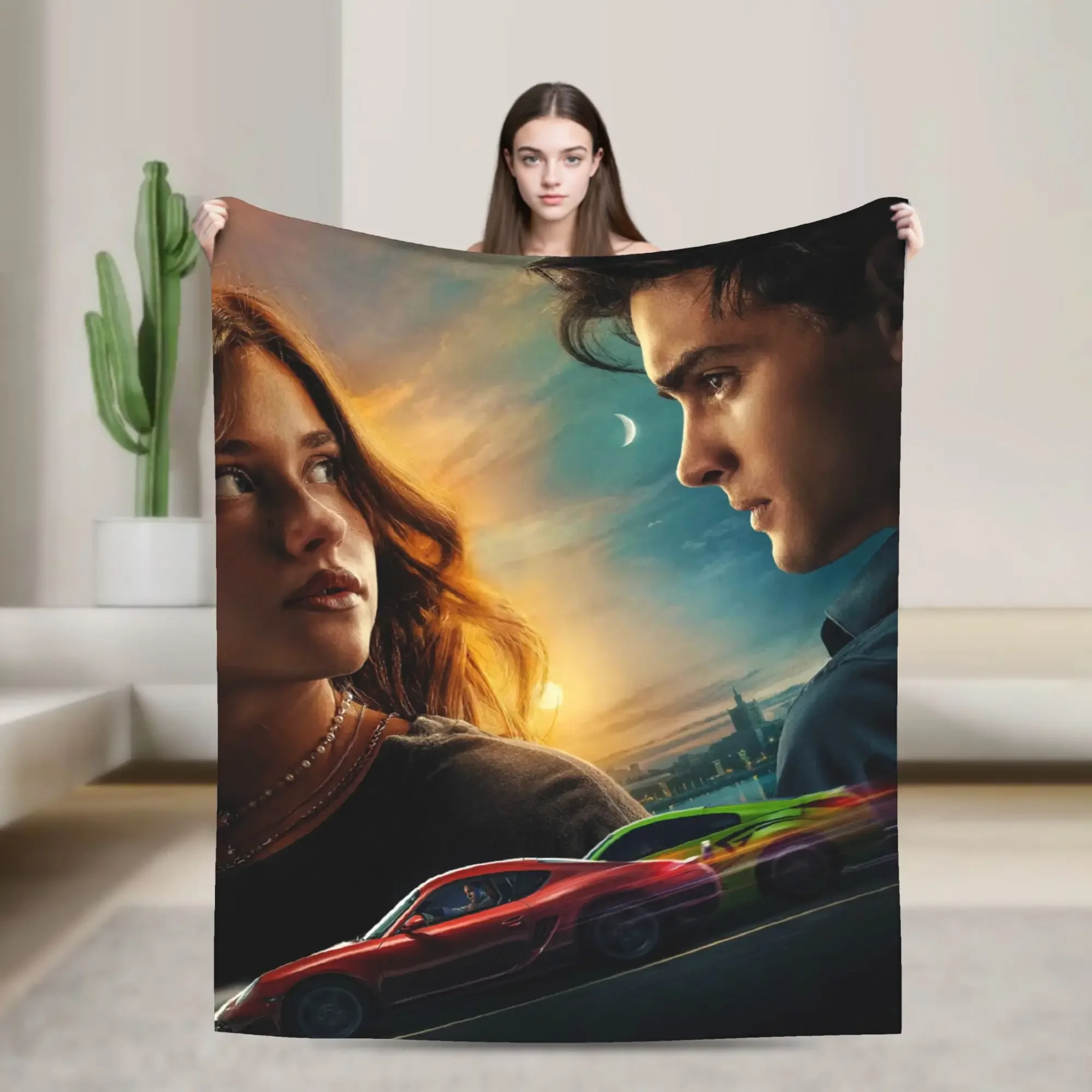 

Hot Film Culpa Mia Throw Blanket Soft Flannel Blanket for Living Room Bed Travel Plane Home Decor Gift