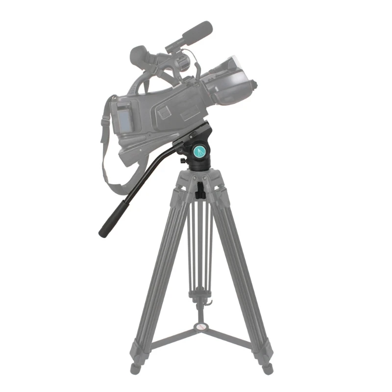 Đầu video chất lỏng nâng cao 100mm có khả năng xoay 360 độ và phạm vi nghiêng 85°/+90° Dropship