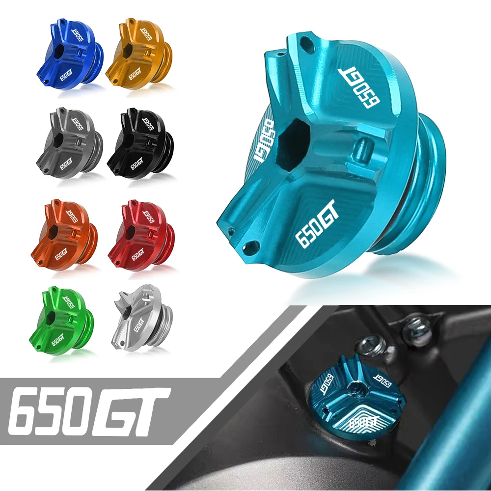 

650GT For CFMOTO CF MOTO 650 GT MT NK TRG GT650 650MT 650NK 650TRG Motorcycle M19*2.5 Engine Oil Cup Fuel Filler Tank Cap Cover