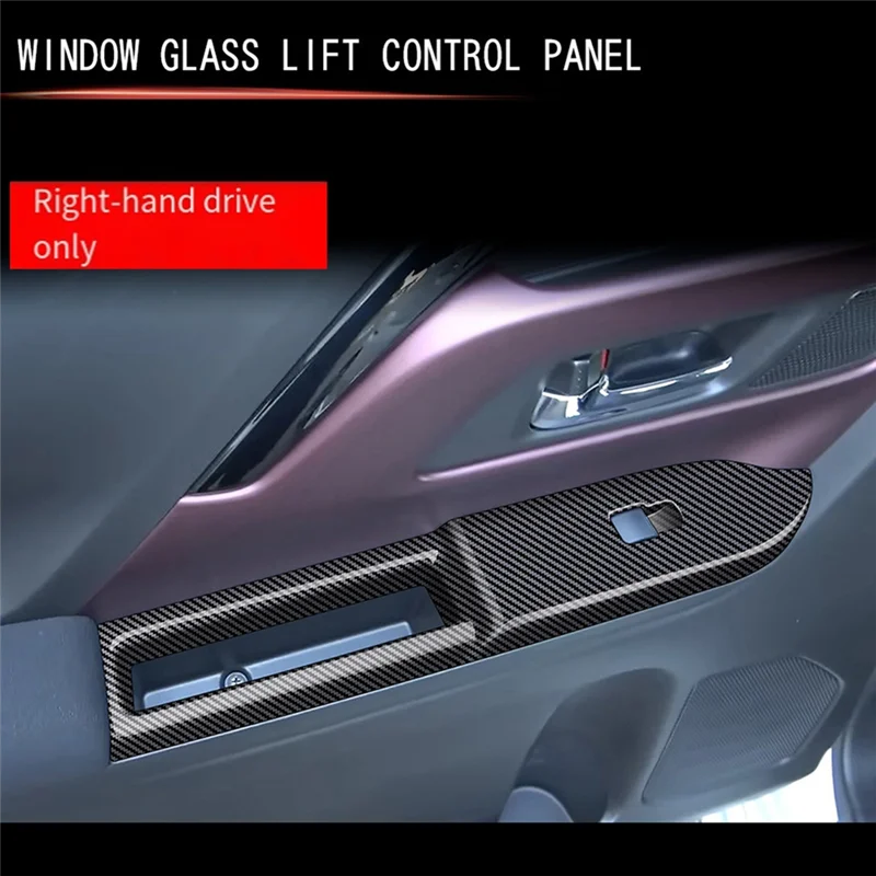 

Car Window Glass Lifter Switch Panel Cover Switch Panel Cover For Suzuki SPACIA/SPACIA Custom MK04 Series 2024 RHD