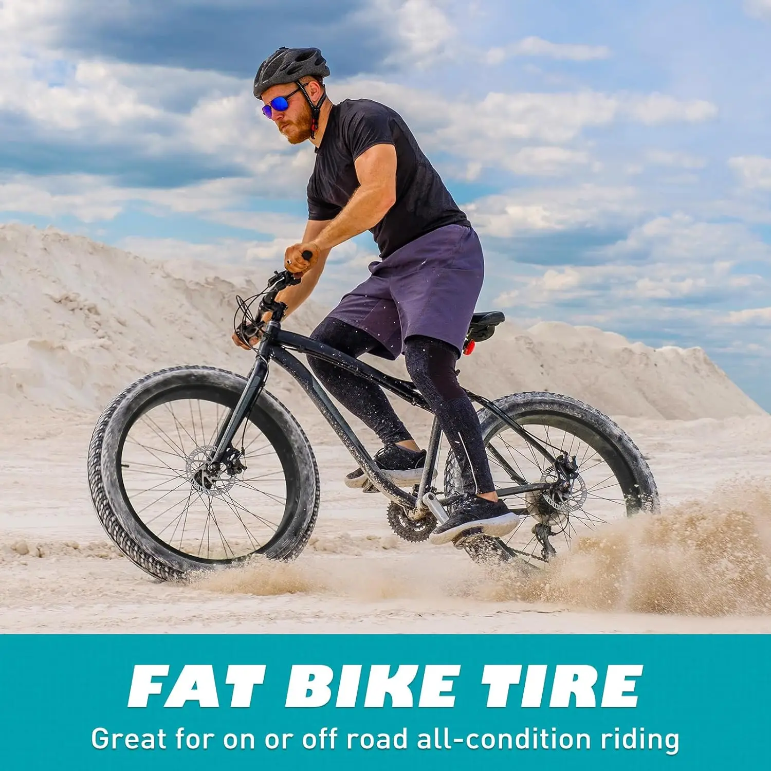 ZUKKA 1 Pack E Bike Tire Fat Bike Tire 20