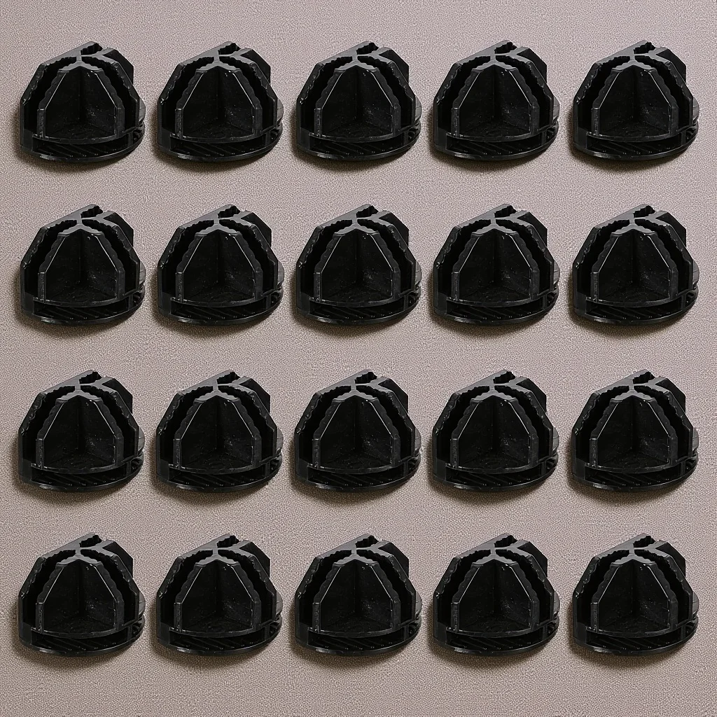 

20pcs Modular Cabinet Organizer Wire Cube Connectors Plastic Grid Storage Clips for Closet Cupboard ABS Interlocking Cubes