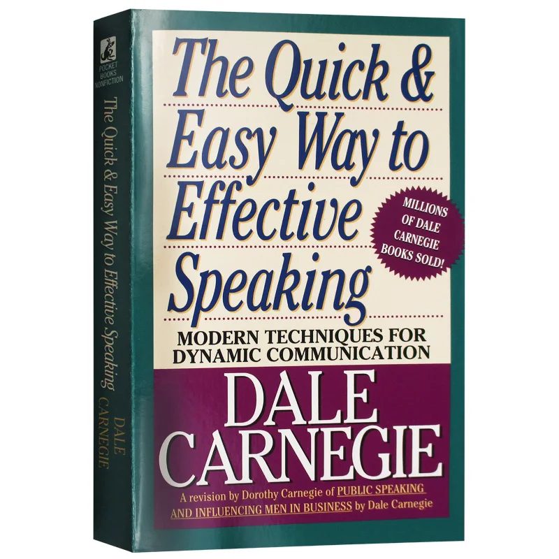 

The Quick and Easy Way to Effective Speaking, Bestselling books in English, Self-Help books 9780671724009