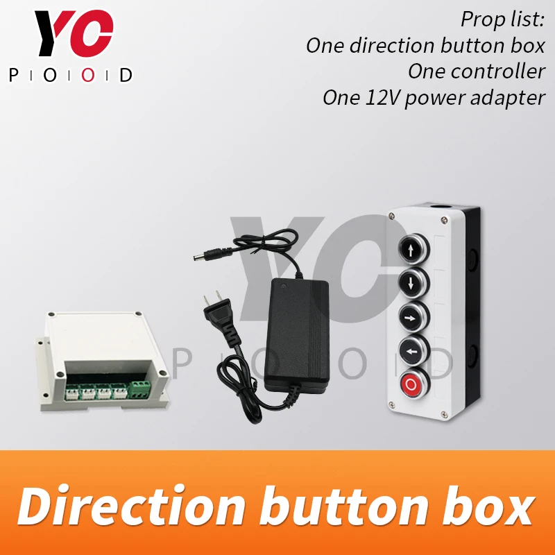 Escape Game Direction button box escape room props push buttons in certain order to release magnet lock