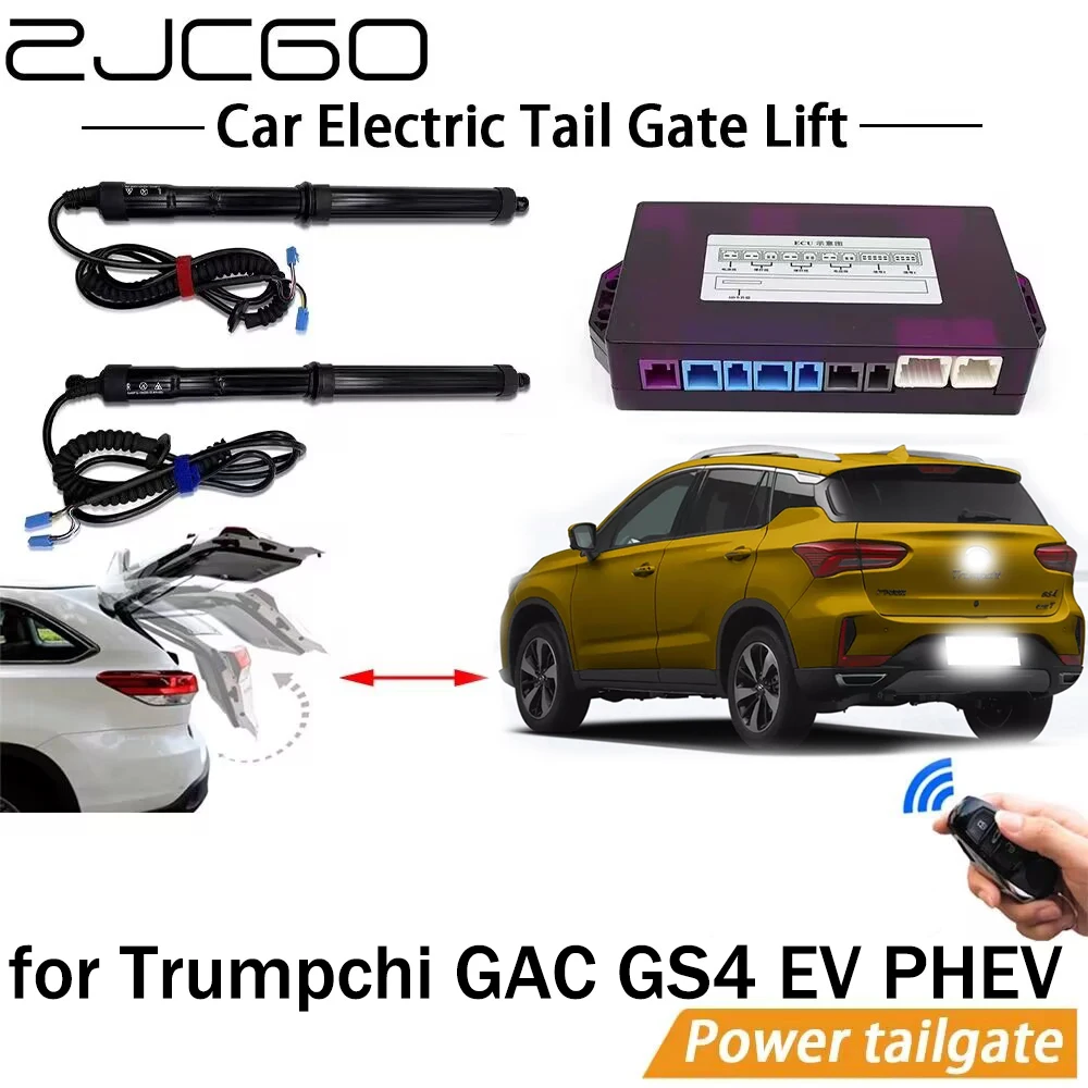 Electric Tail Gate Lift System Power Liftgate Kit Auto Automatic Tailgate Opener for Trumpchi GAC GS4 EV PHEV 2015~2019