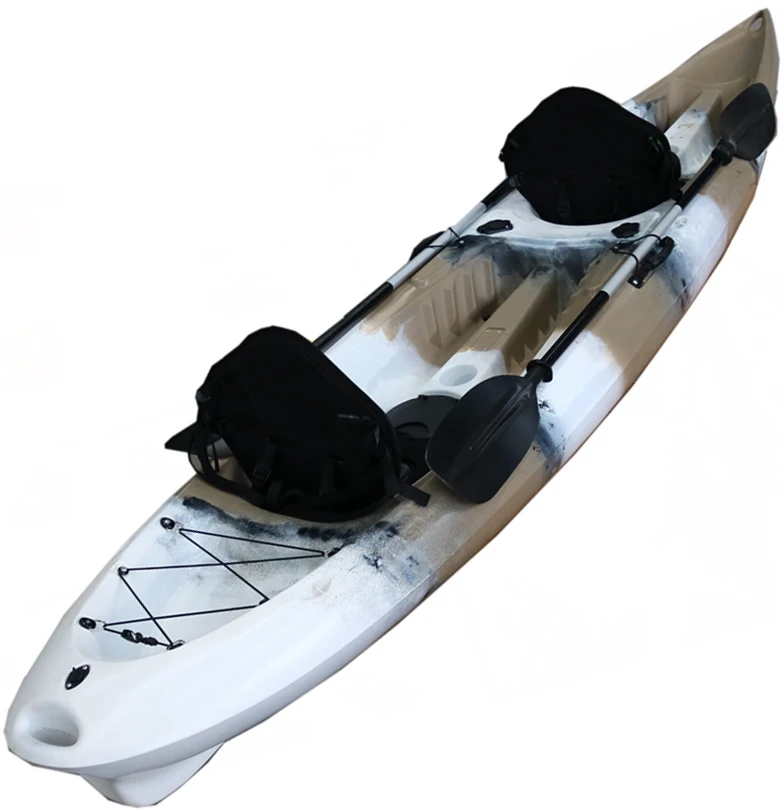 

VK03 12.9-foot Double Kayak, High-quality, Hot-selling Outdoor Fishing Kayak, Adjustable Rod Holder