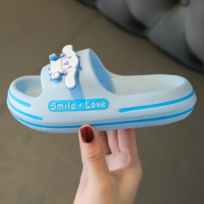 Four Season Cute Cartoon Children\'s Home Indoor Slippers Anti-Slip Bathroom Baby Outdoor Sandals For Boys And Girls