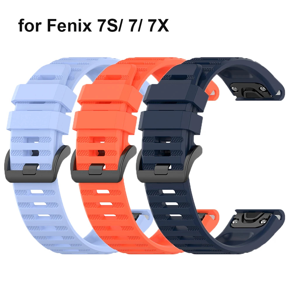 

Watch Band for TACTIX 7 Watchband Strap Silicone for Garmin Fenix 7X /Fenix 5X Plus /Fenix 6X Pro Wristband Forerunner 935 945