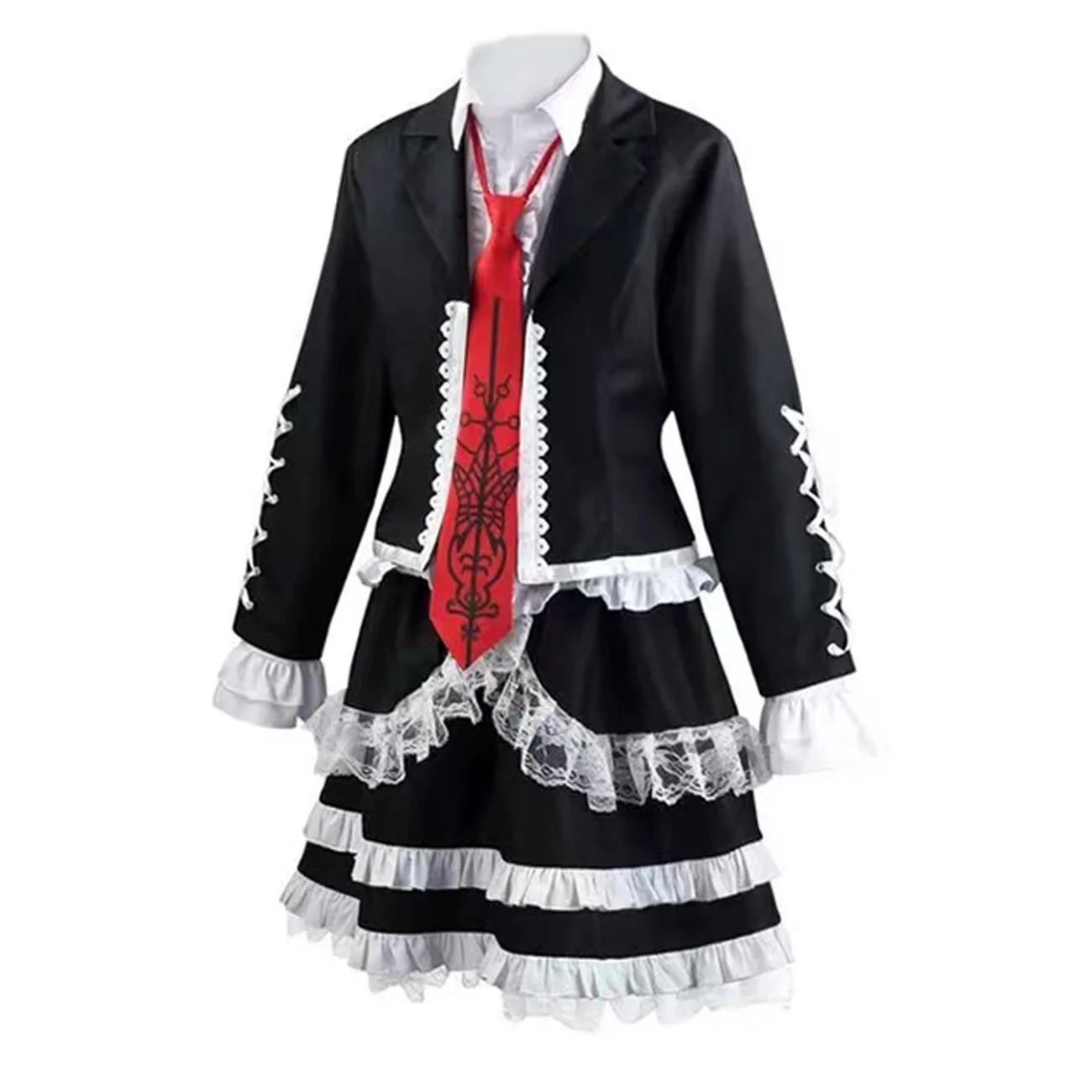 Anime Yasuhiro Taeko Cosplay Celestia Ludenberg disfraz uniforme de fiesta conjunto completo trajes de Halloween femeninos