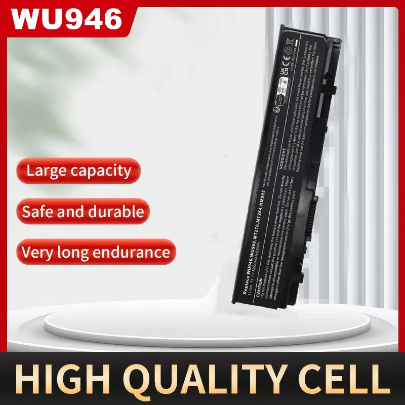 

WU946 WU960 WU965 KM887 KM904 PW773 KM905 MT264 MT276 Laptop battery For Dell Studio 1535 1536 1537 1555 1557 1558 PP33L PP39L