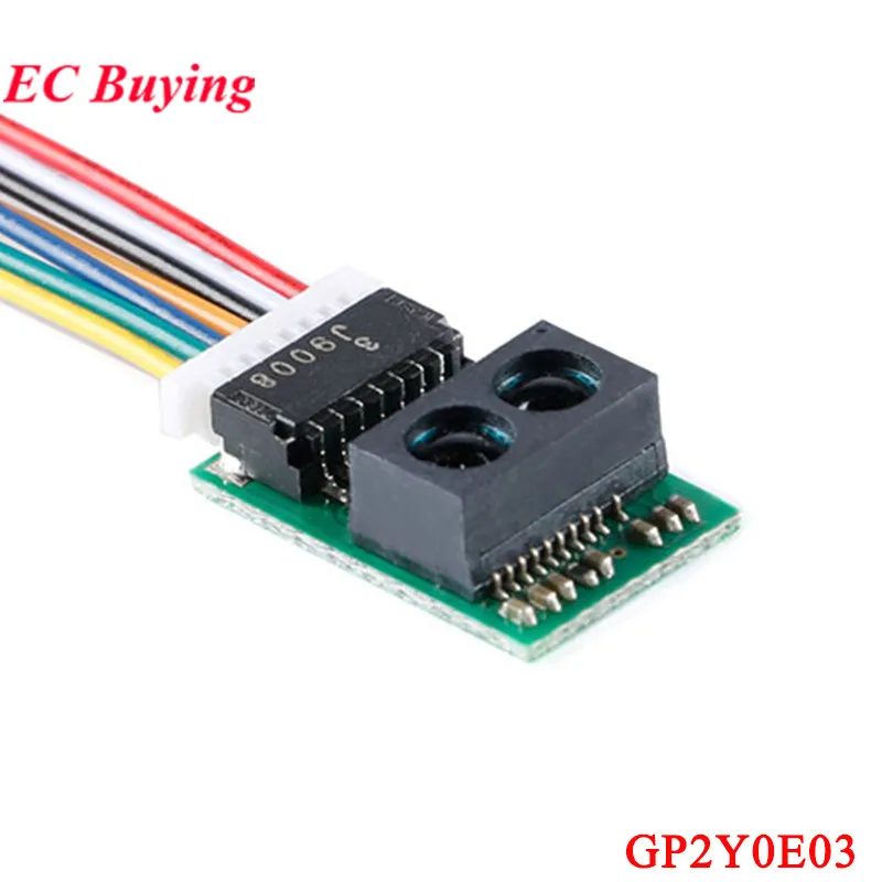 GP2Y0E03 IR Distance Sensor 4-50CM Infrared Ranging Module High Precision I2C IIC Output for Arduino SH-AR-P PT26-51B/TR8 Receiv