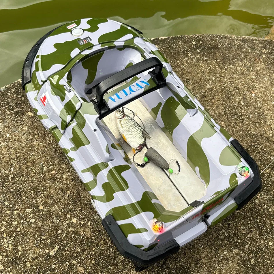 

500M Remote Control RC Fishing Boat Double Motor Night Light 2.5kg Loading Fish Finder Fishing Bait Boat