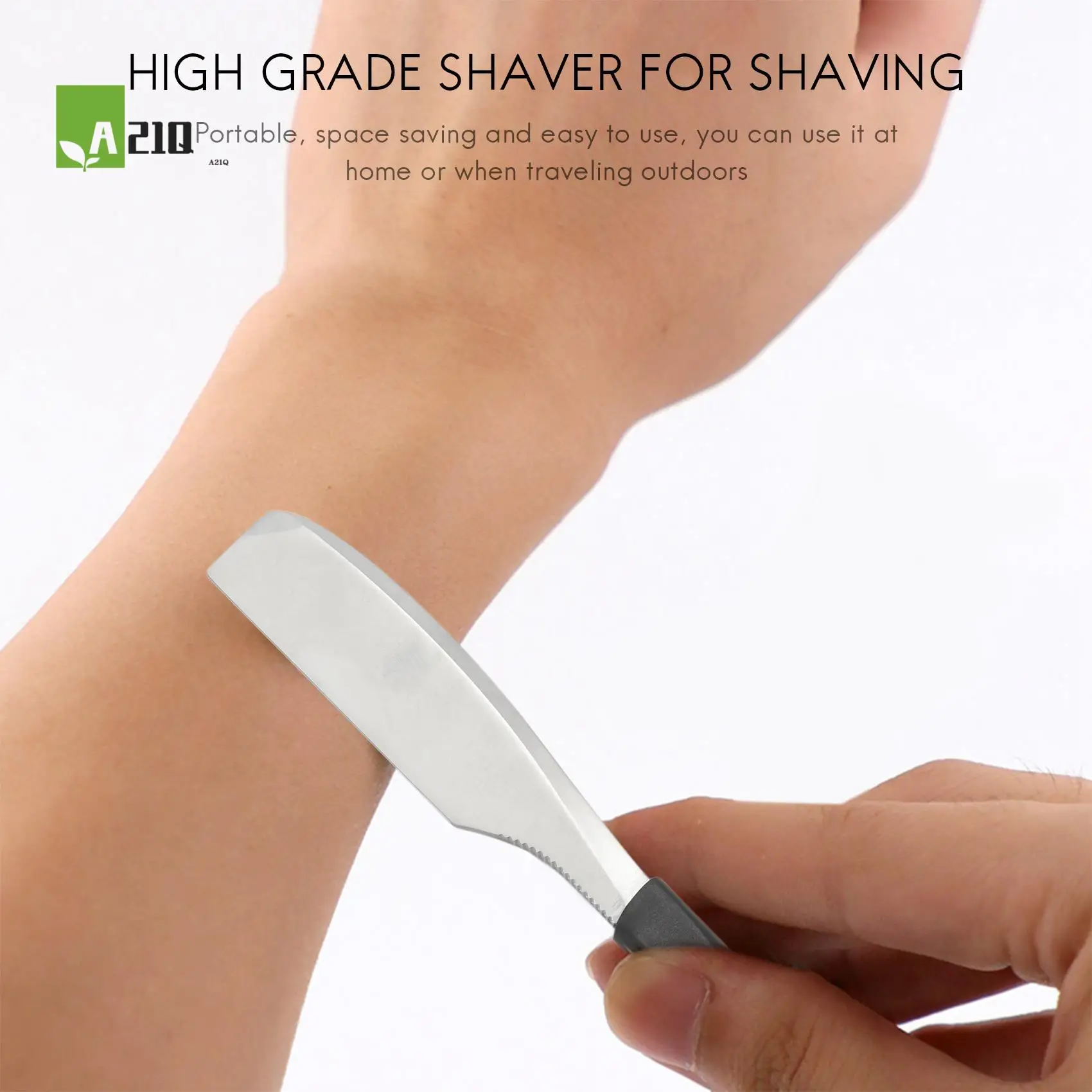 

A21Q-прямая бритва-карандаш для мужчин и женщин, парикмахерский нож для бритья, лезвия, весенний дизайн, борода, лицо, подмышки, тело