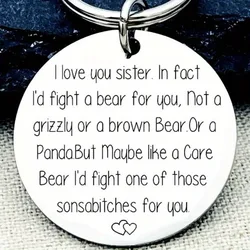 1PC Brother Sister Brother Gift Funny Saying Gift for Younger Older Twin Sibling From Sister Cousin in Law Step