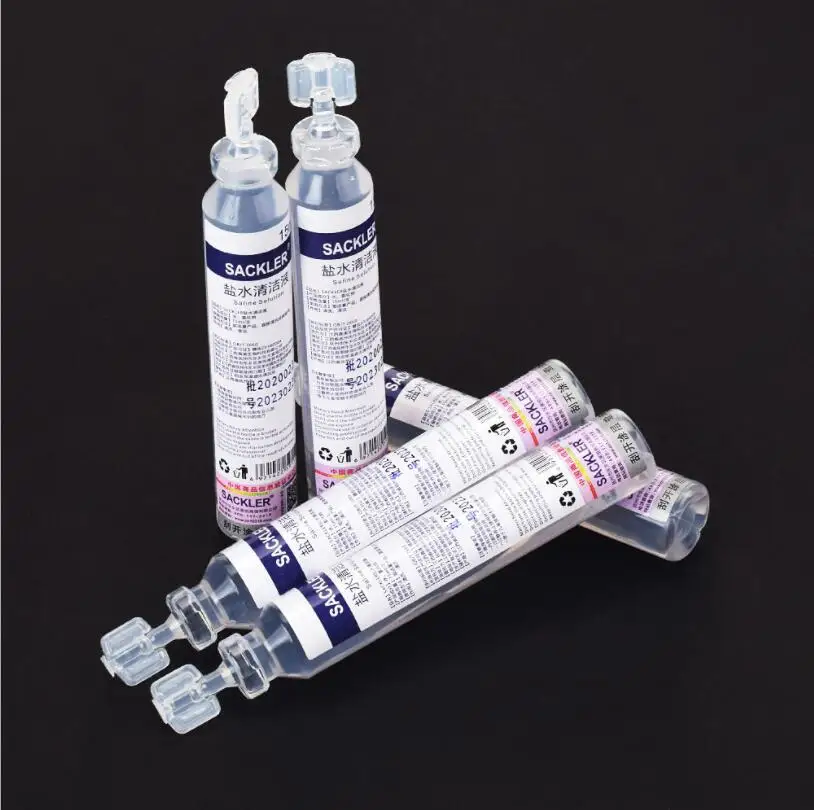 Sodium Chloride Physiological Saline For Tattoo 0.9 Topical Dilute Salt Water Cleaning Solution 15ml External Cleaning