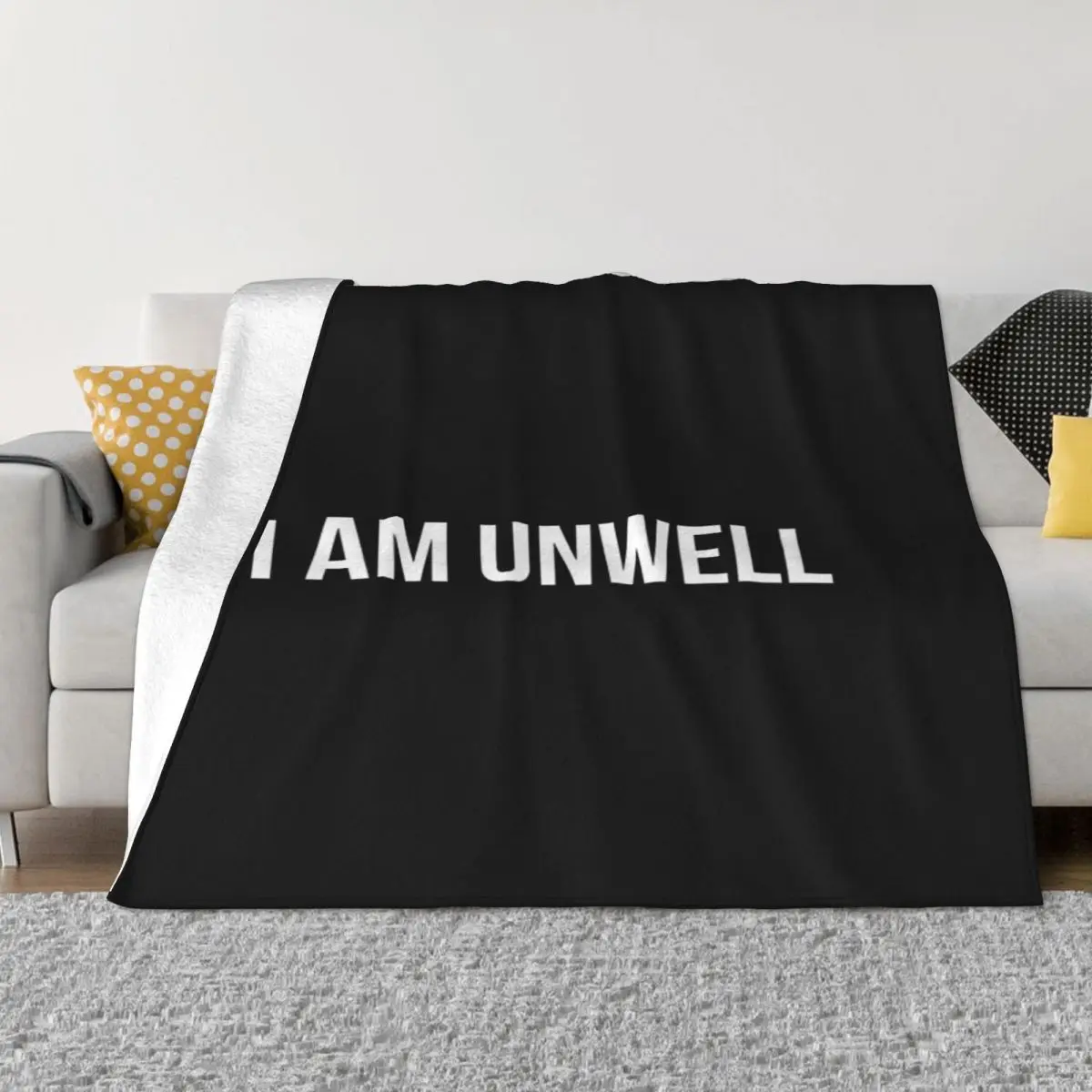 

Плюшевые одеяла для кровати I Am Unwell, одеяла для пары, зимнее теплое одеяло, одеяло