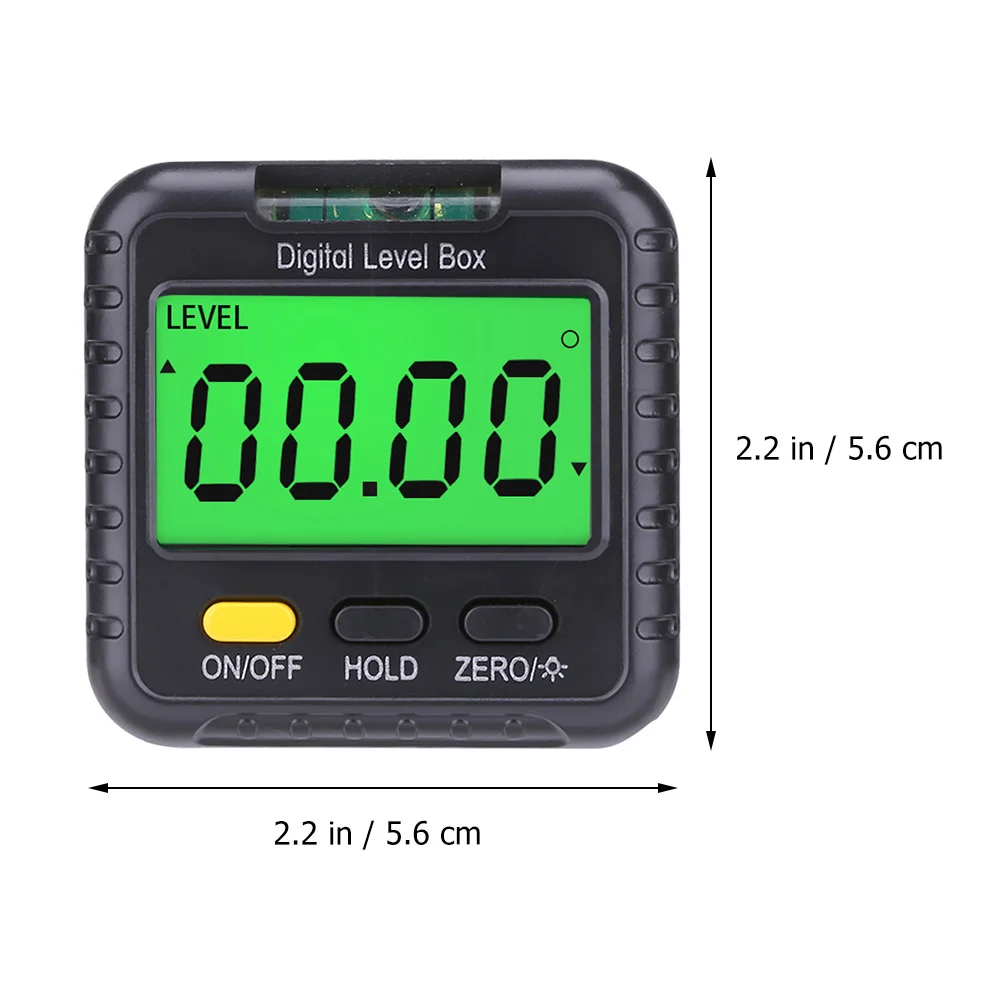 

Magnetic Digital Level Box Angle Meter Measuring Tool with Auto Shutdown Absolute Relative Measurement Electronic Angle Gauge