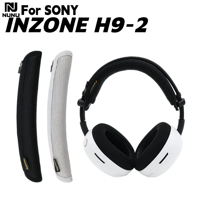 

NUNU Comfortable Zipper head beam protective cover For Sony INZONE H9-2 Headphones Head Beam Sleeve Cover