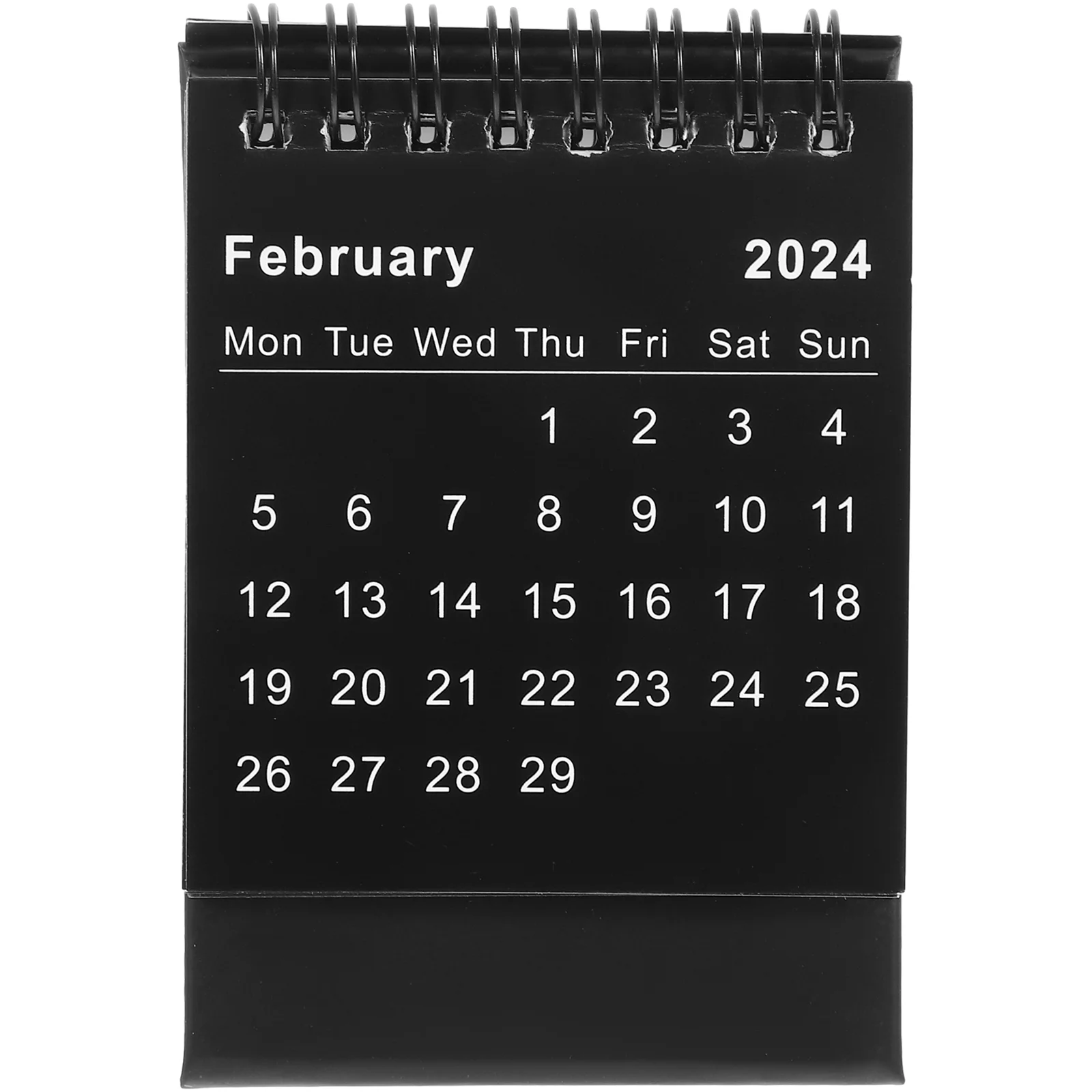 2024 Mini Desk Calendar Vintage Home Decor Weekly Office Gift Paper Convenient Desktop Table 2025 Tabletop Delicate