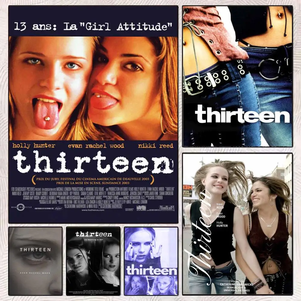 Classic Film T-Thirteen Poster Modern Minimalist Wall Art Prints Poster Home Decor Interior Bedroom Living Room