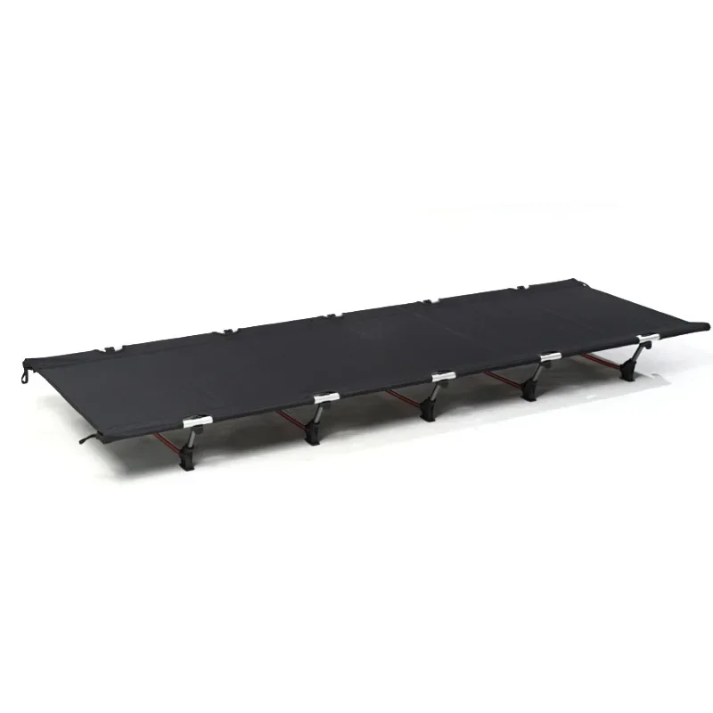 

Outdoor camping folding bed 7075 extra-large camping camp bed, single lunch break bed