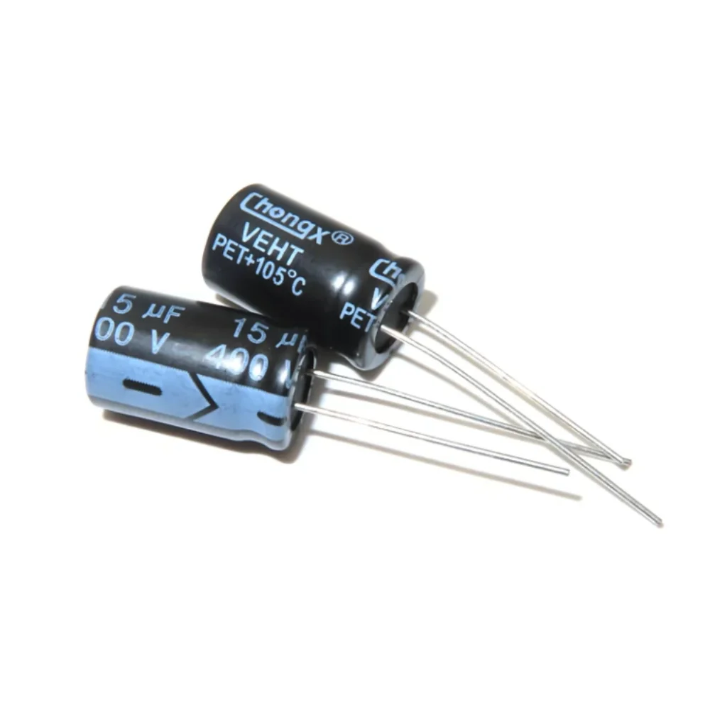 

10pcs/lot 400v15uf Aluminum Electrolytic Capacitor 15uf 400v Volume 10*17mm