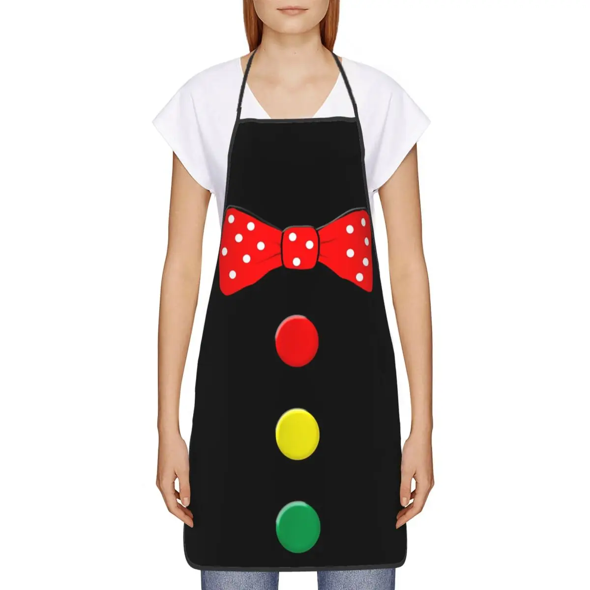 Clown Costume Halloween Funny Circus Matching Family Apron Unisex Funny Garden Bib Gardening Tablier