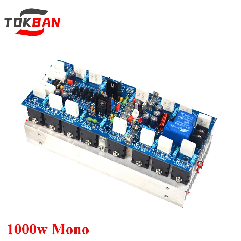 

TOKBAN 1000w Mono Power Amplifier Board High Power with Protection Circuit High Fidelity Stage Amplifier Audio
