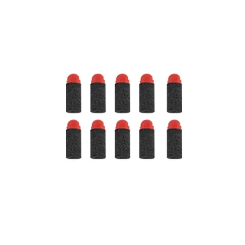 الألوان الادسنس مسدس رصاصة طرية مسدس لعبة الملحقات رصاصة كليب 10 قطعة الكرة الناعمة 8 قطعة رصاصة #4