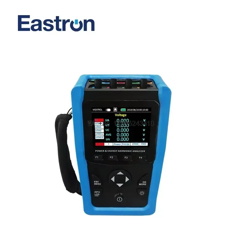 Wmwmnu Handheld Power Analyzer HME440 Energy Meter for Single Phase with Modbus Function