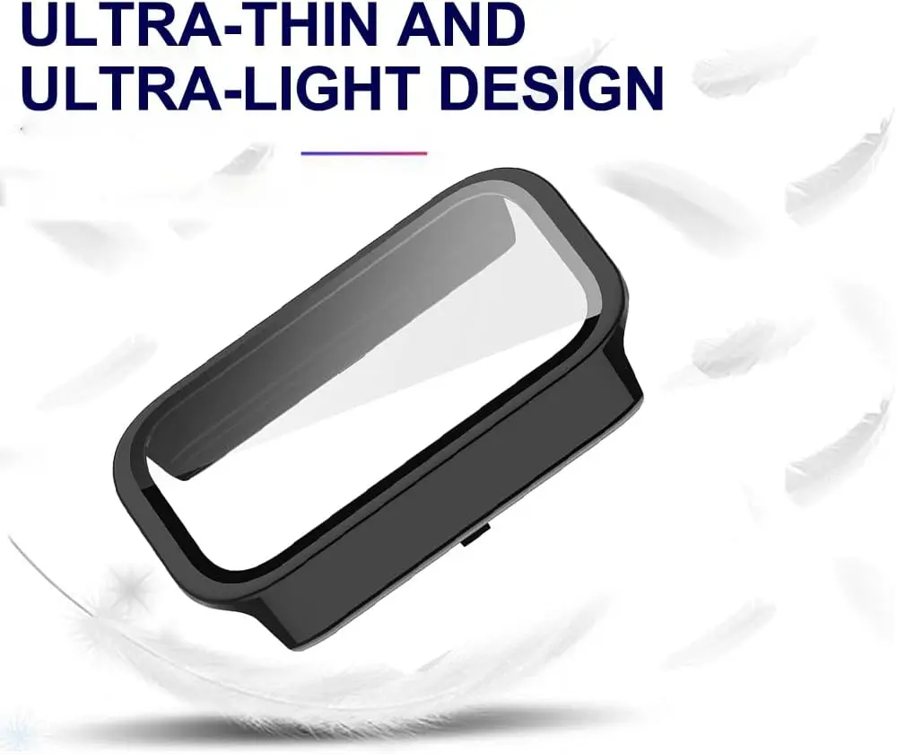 PC+Glass Case For XIAOMI Smart Band 11 Active Screen Protector Tempered Glass Cover For Xiaomi Mi Band 11 Active Protective Case image 4