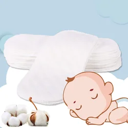 Baby Nappies Reusable Baby Infant Newborn Cloth Diaper Nappy Liners Insert 3 Layers Cotton Hot Sale