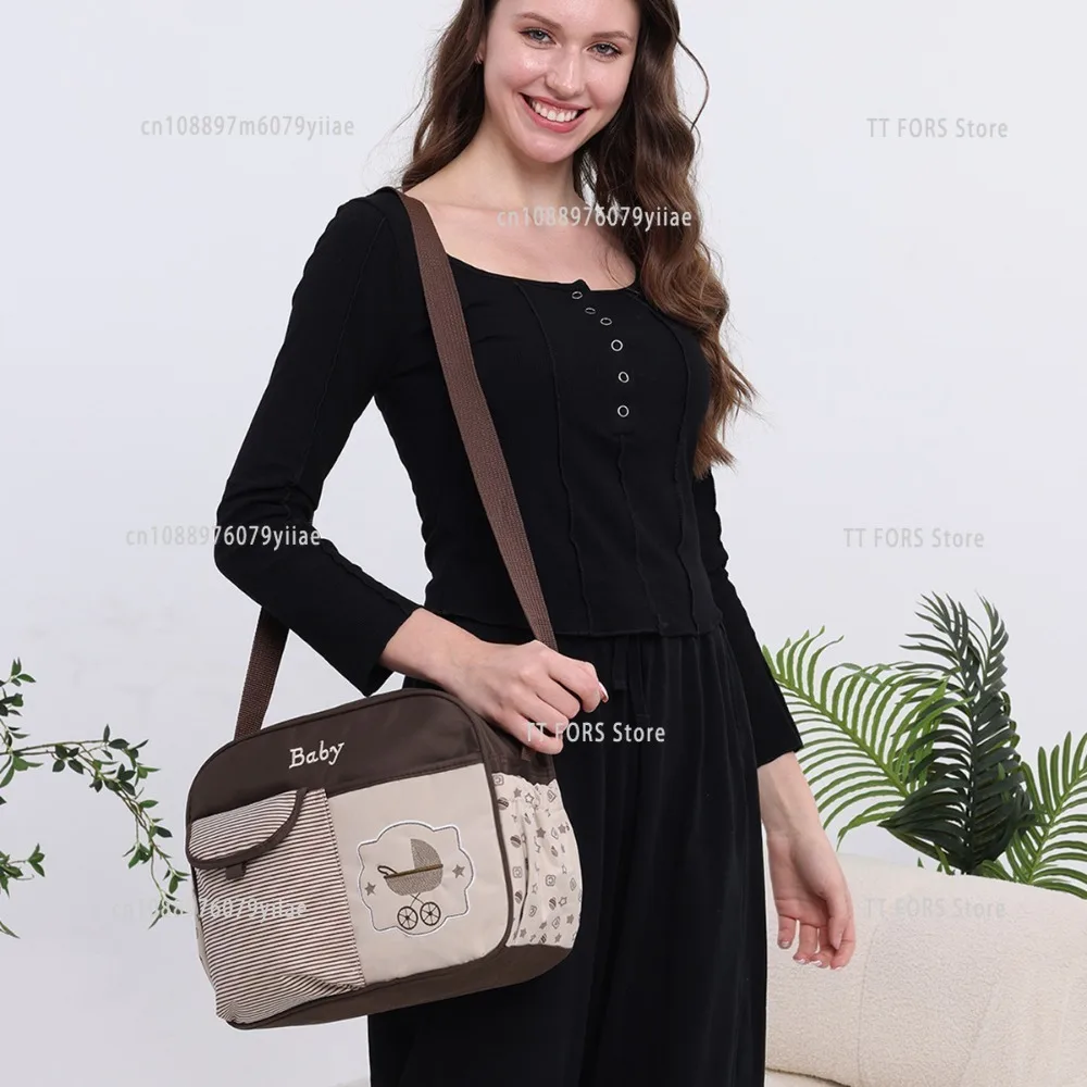 موضة جديدة الكرتون واحد الكتف قطري حفاضات الطفل حقيبة الأم حقيبة متعددة الوظائف السفر حقيبة تسوق أمي هدية #2