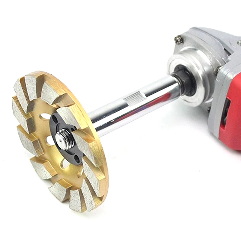 M14 Thread Adapter Angle Grinder Extension Rod 75/100/140mm Thread Adapter Rod Polishing Pad Grinding Connection Rod Polisher