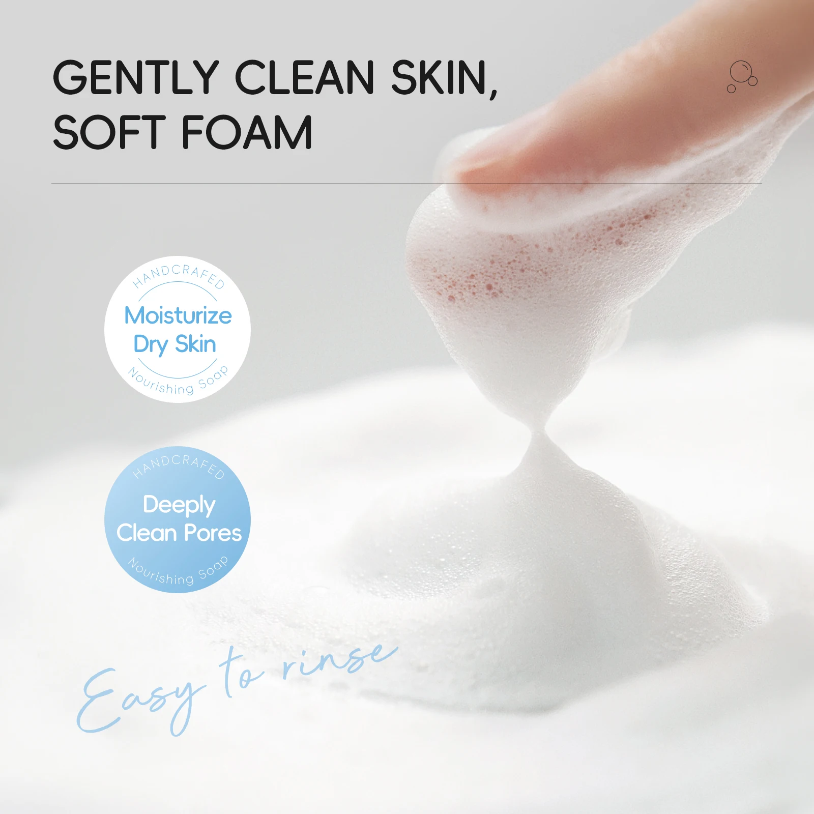 LAIKOU 110g Milk Nourishing Soap Gentle Cleanser Non-Drying Formula for Soft And Smooth Skin image 5