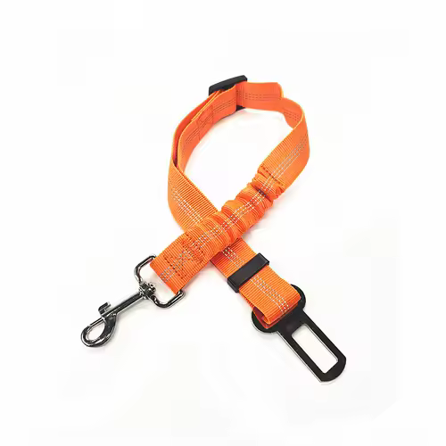 Adjustable Dog Car Seat Belt Harness for Dogs Nylon Reflective Cushioning Elasticity Car Travel Dog Accessories for Dogs - Image 10