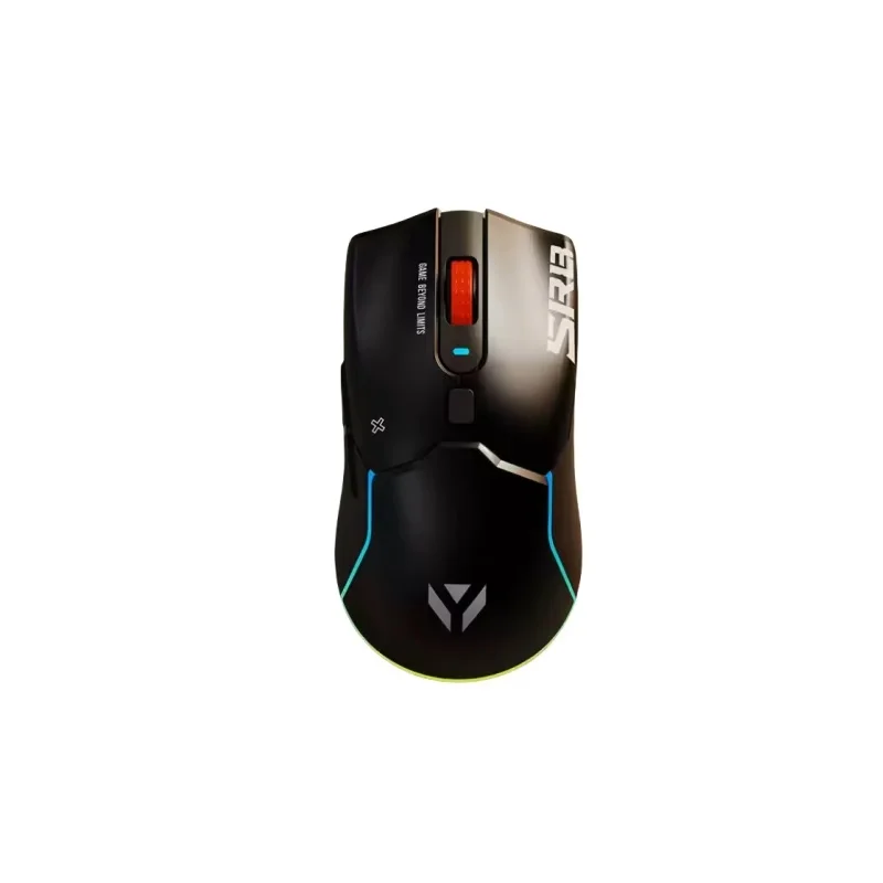 Sr7 mouse para jogos sem fio tri-mode paw3212 1000hz rgb 8000dpi personalizado silencioso 2.4g ultra leve pc laptop escritório e-sports jogo presente