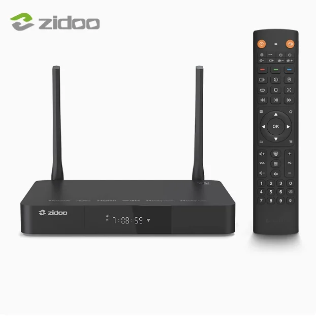 ZIDOO Z9X 8K V11 remote  HDR Media Player, Android 11 OS, Amlogic S928X-K Processor 6G+64G, VPU Video Engine&VS10 Image Engine